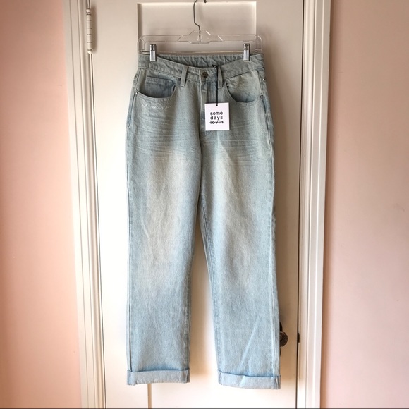 SOMEDAYS LOVIN Survivor Studded Jeans Small - Picture 4 of 8